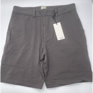 Swet Tailor Mens Gray Everyday Chino Zipper Fly‎ Shorts Pants Size 28 Soft